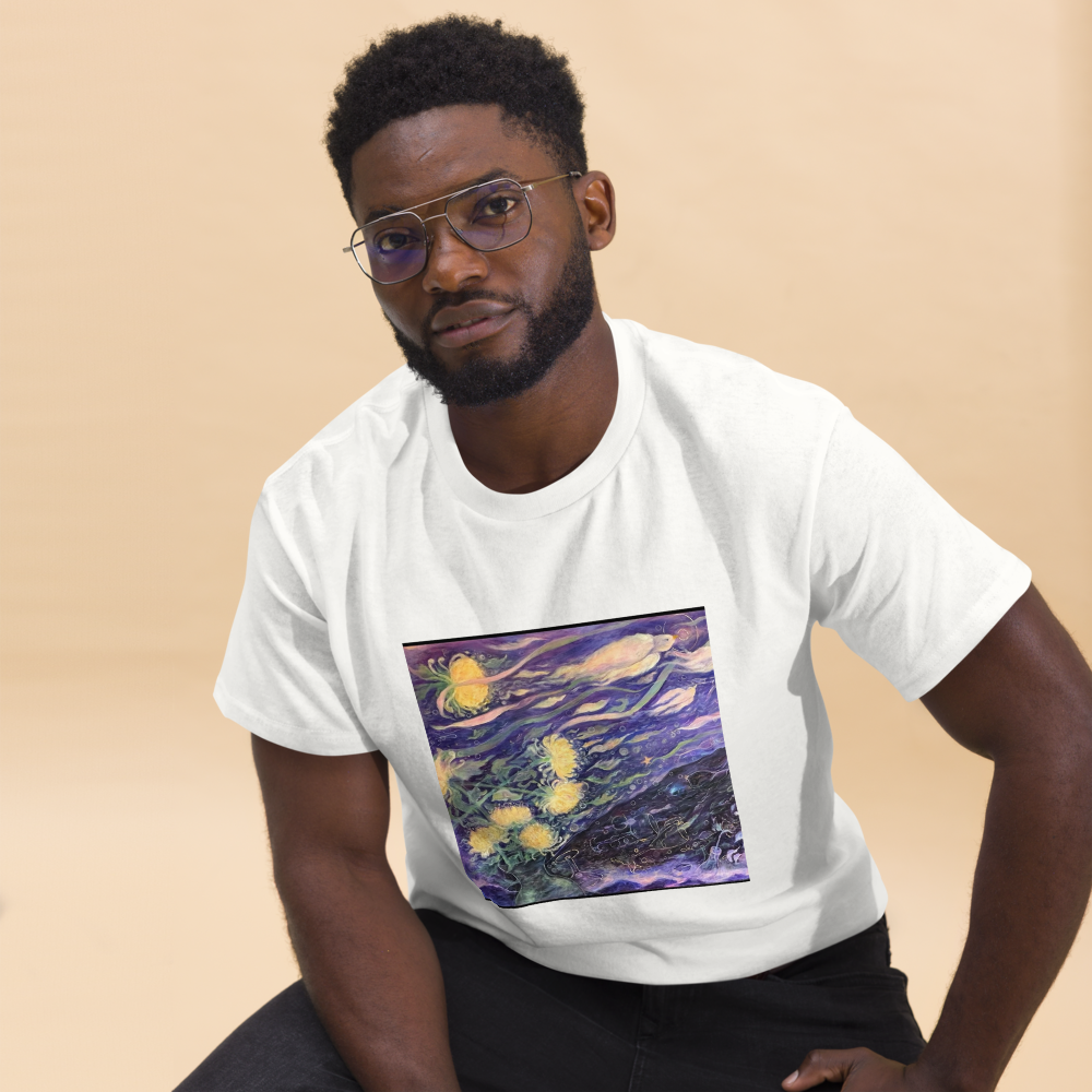 White Custom Floral T-shirts Personalized Tees