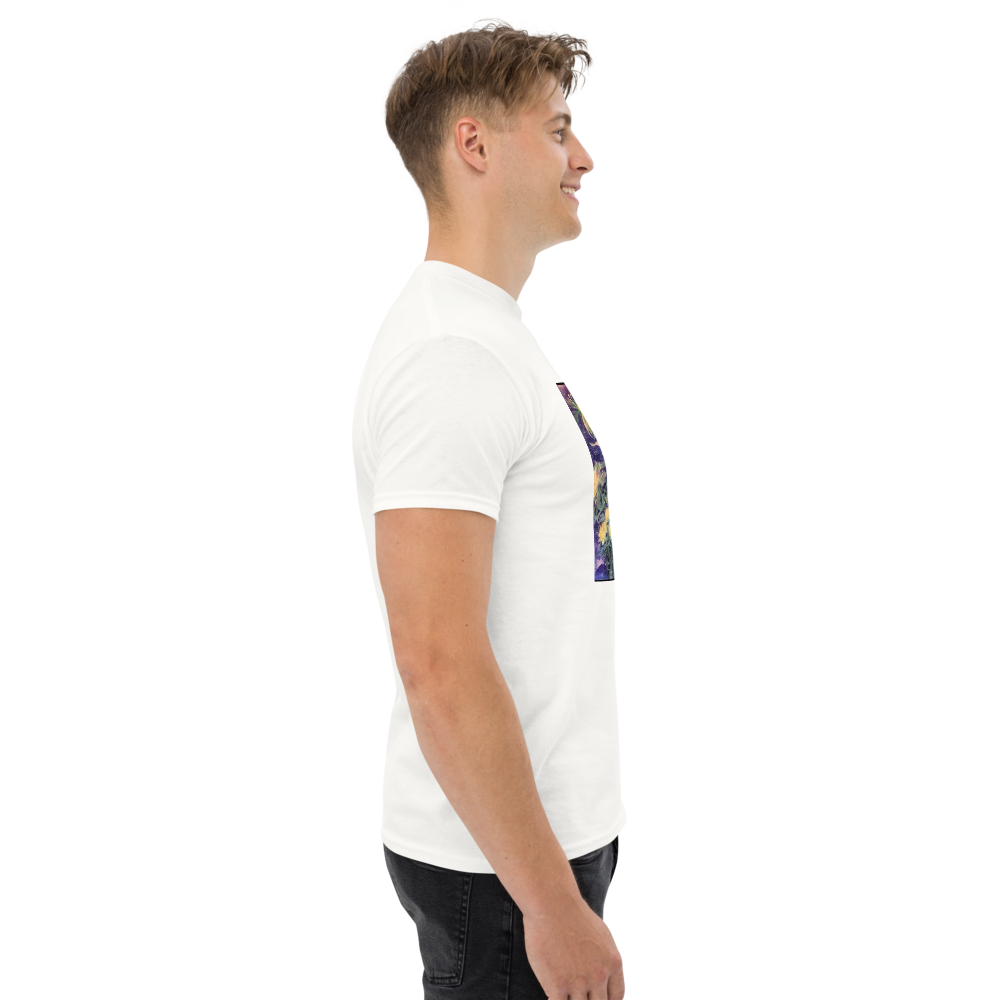 White Custom Floral T-shirts Personalized Tees